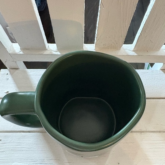 Rae Dunn Green Mug with Gold Lettering - Picture 3 of 4